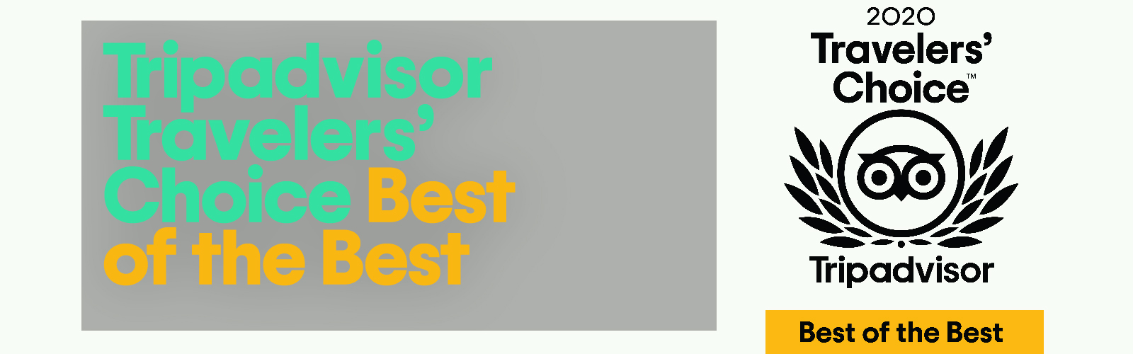 Prémio Best of the best 2020, atribuído ao Mosteiro de Tibães pelo site Trip Advisor